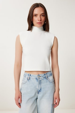 2 tops - Ecru et beige