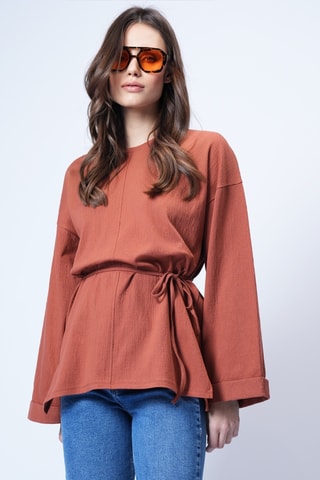 Blouse - Rouge brique