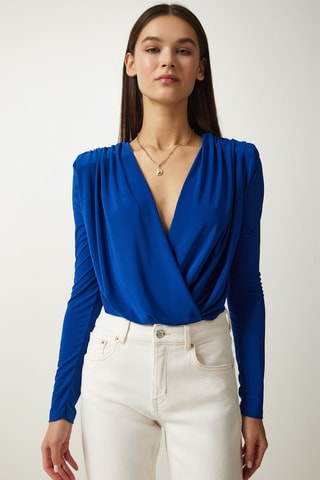 Top - Bleu cobalt