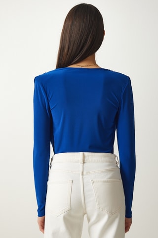 Top - Bleu cobalt