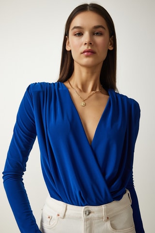 Top - Bleu cobalt