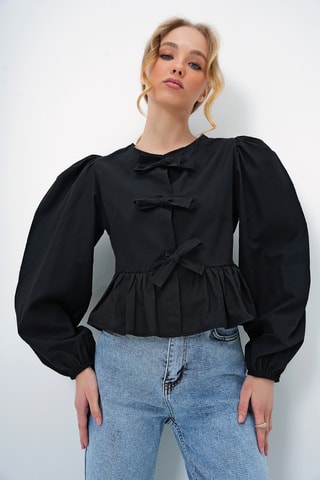 Chemisier court - Noir