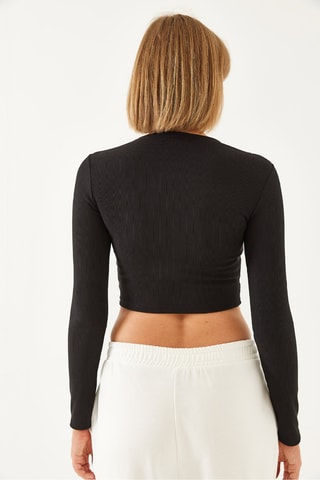 Crop top - Noir