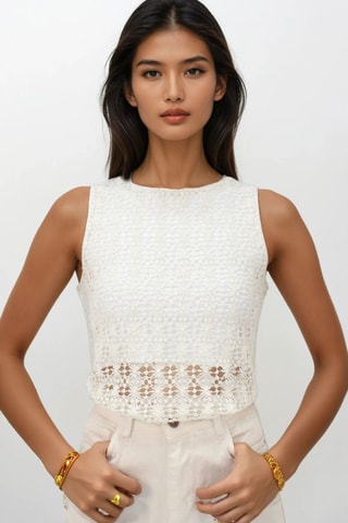 Top - Ecru