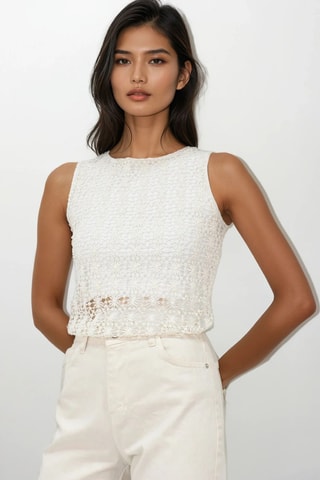 Top - Ecru