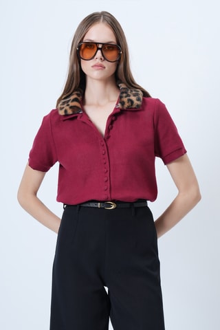 Chemisier - Bordeaux