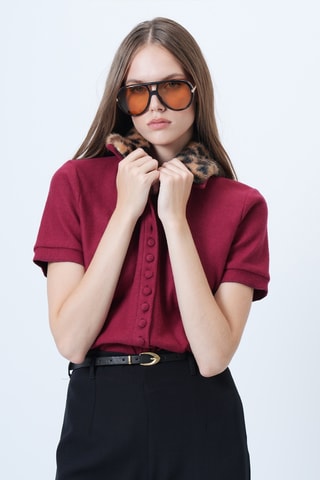 Chemisier - Bordeaux