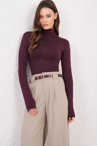 Sous-pull - Bordeaux