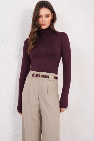 Sous-pull - Bordeaux