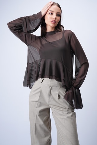 Blouse - Marron