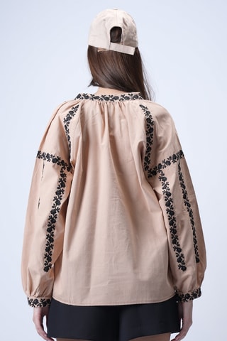Blouse - Marron clair