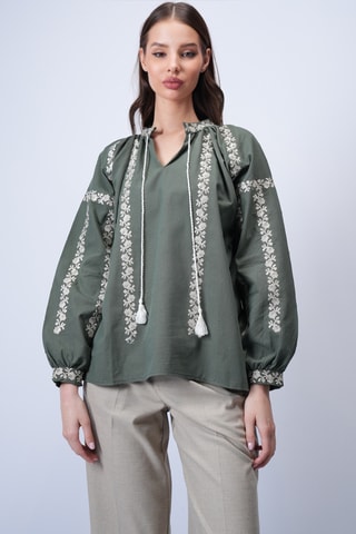 Blouse - Kaki