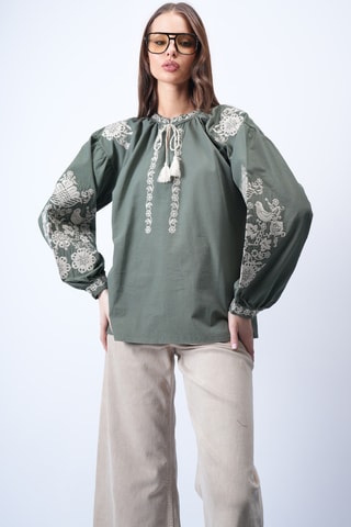 Blouse - Kaki