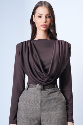 Blouse - Marron