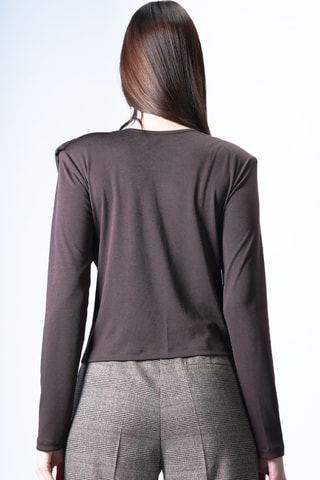 Blouse - Marron