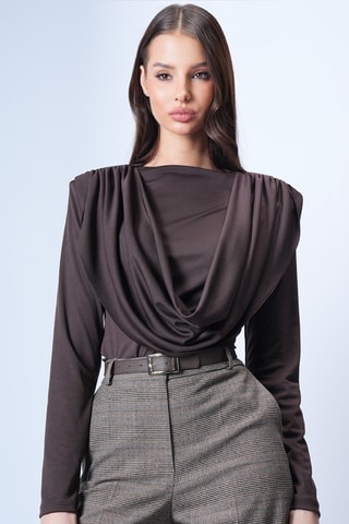 Blouse - Marron