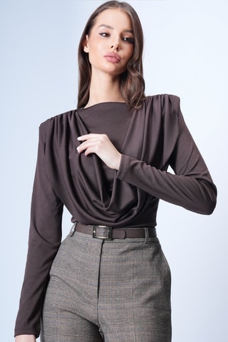 Blouse - Marron