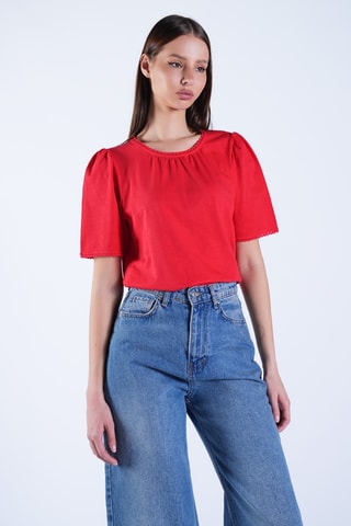 Blouse - Rouge