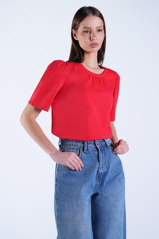 Blouse - Rouge