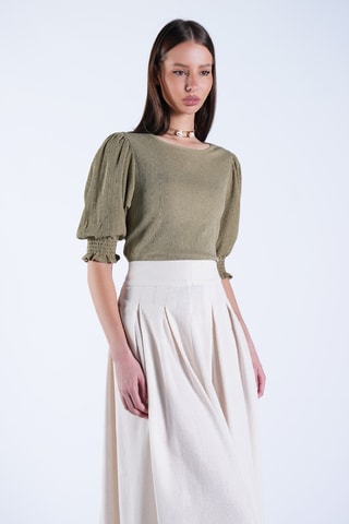 Blouse - Kaki