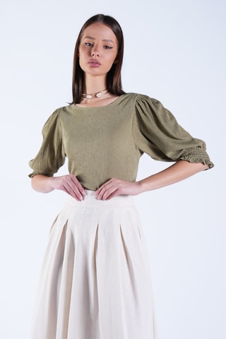 Blouse - Kaki