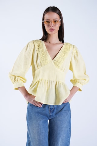Blouse - Jaune