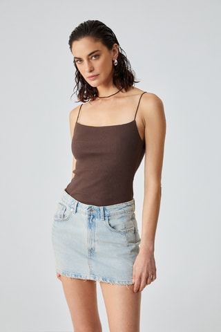 Top - Marron foncé