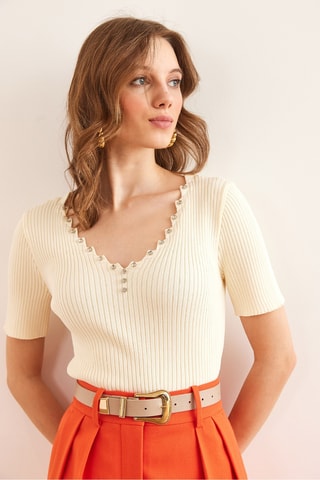Top - Ecru