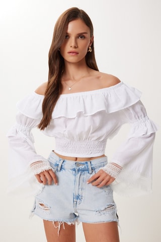 Top - Blanc