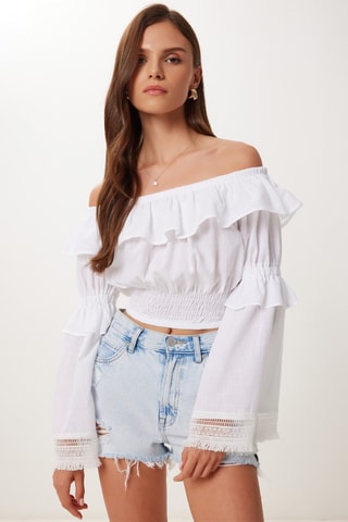 Top - Blanc