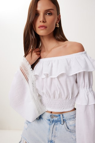 Top - Blanc
