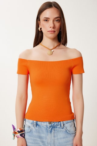 Top - Orange