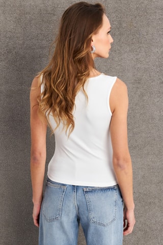 Top - Blanc