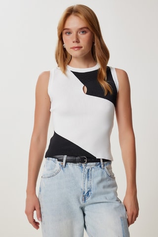 Top - Blanc