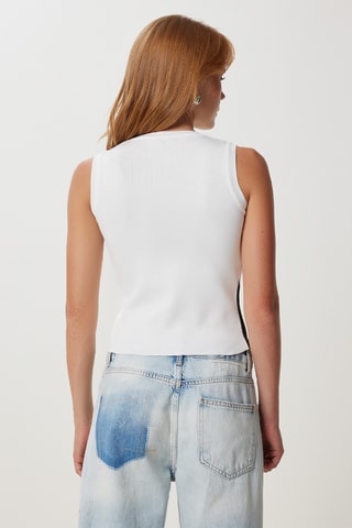 Top - Blanc