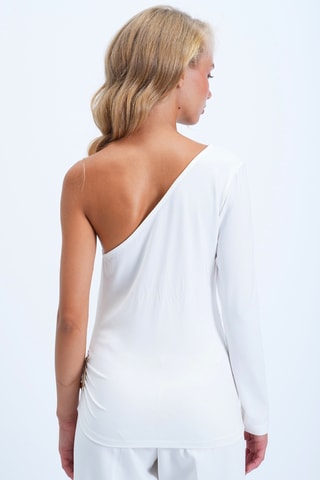 Top asymétrique - Blanc