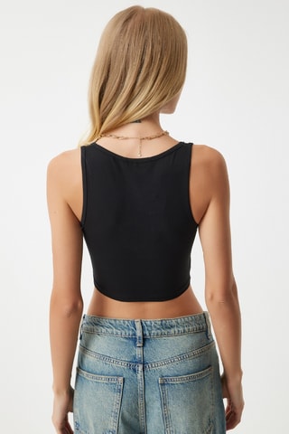 Crop top - Noir