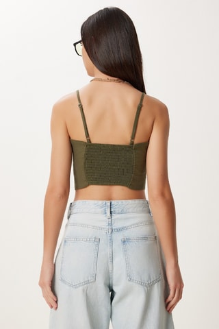 Crop top - Bleu marine
