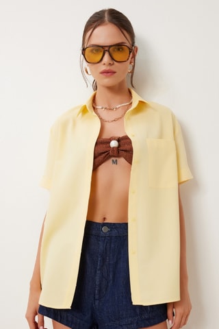 Chemisier - Jaune