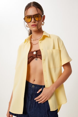 Chemisier - Jaune
