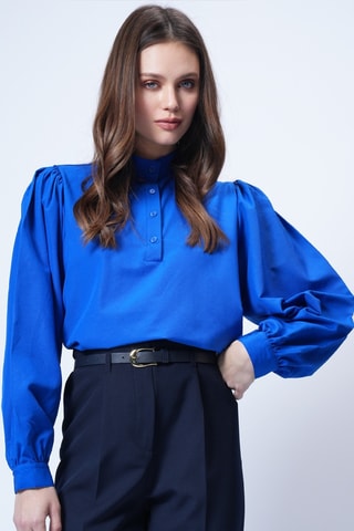 Blouse - Bleu roi