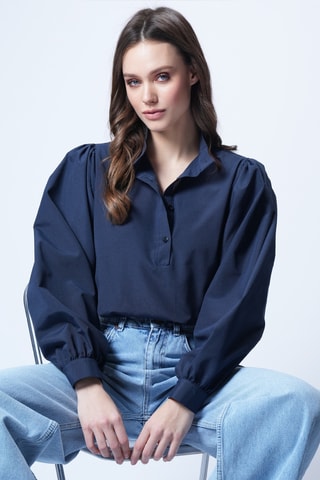 Blouse - Bleu marine