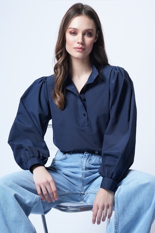 Blouse - Bleu marine