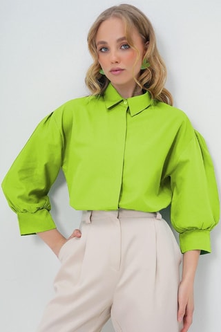 Chemisier - Vert fluo