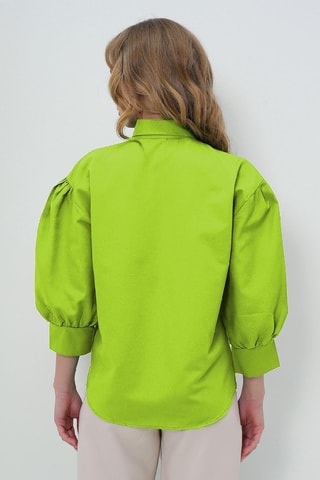 Chemisier - Vert fluo