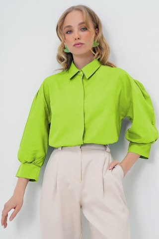 Chemisier - Vert fluo