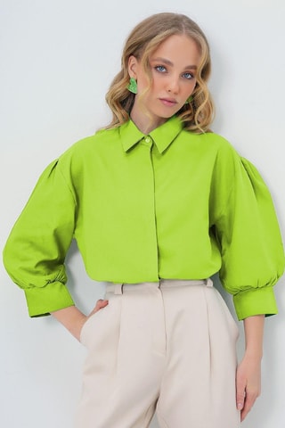 Chemisier - Vert fluo