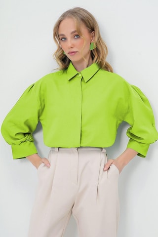 Chemisier - Vert fluo