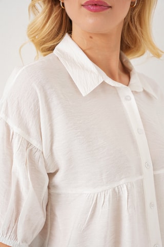 Chemisier court - Blanc