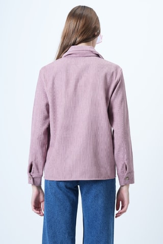 Chemisier oversize - Violet
